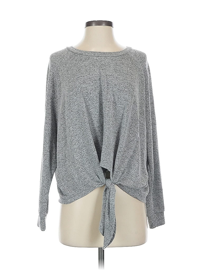 Pre-owned Billabong Pullover Sweater In Gray