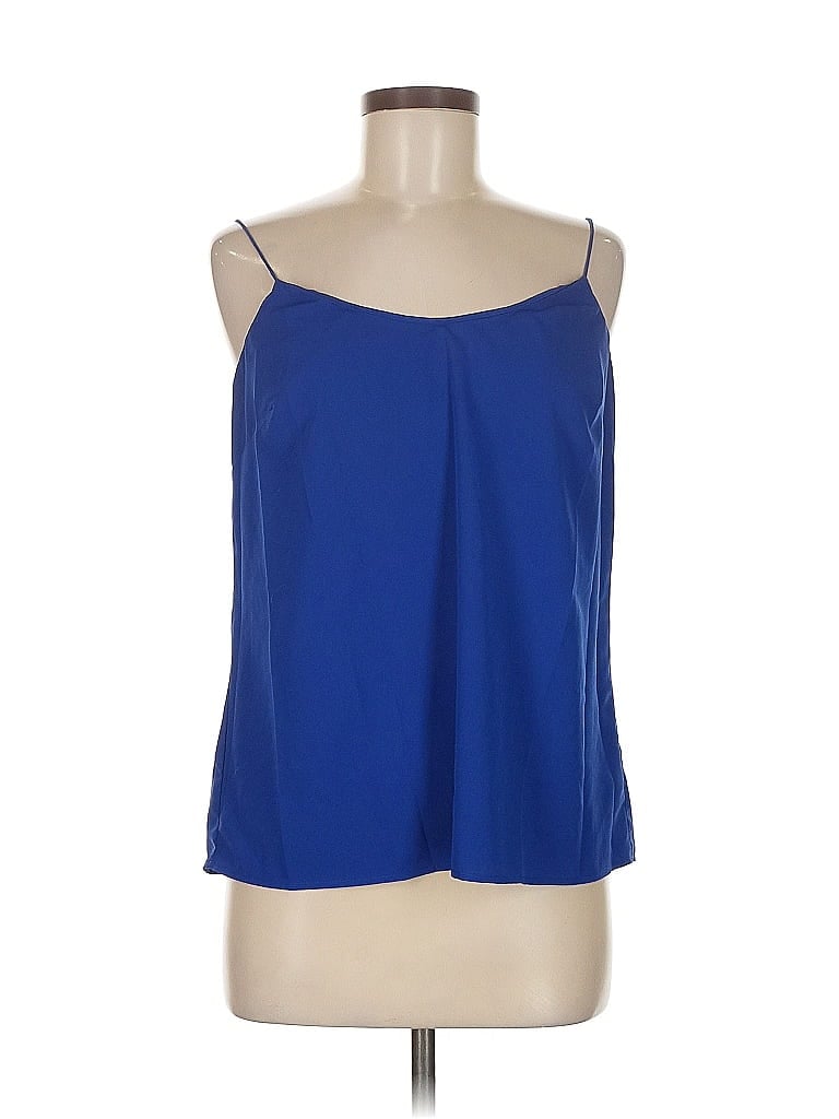 Pre-owned Merona Sleeveless Blouse In Blue