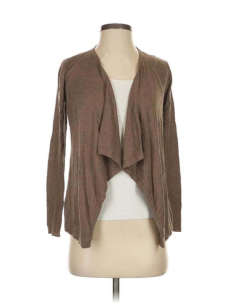 Pre-owned Ann Taylor Loft Cardigan Sweater In Brown