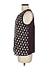Ann Taylor LOFT Outlet 100% Cotton Black Sleeveless Top Size M - photo 4