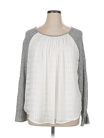 Sunday in Brooklyn Long Sleeve Blouse (view 1)