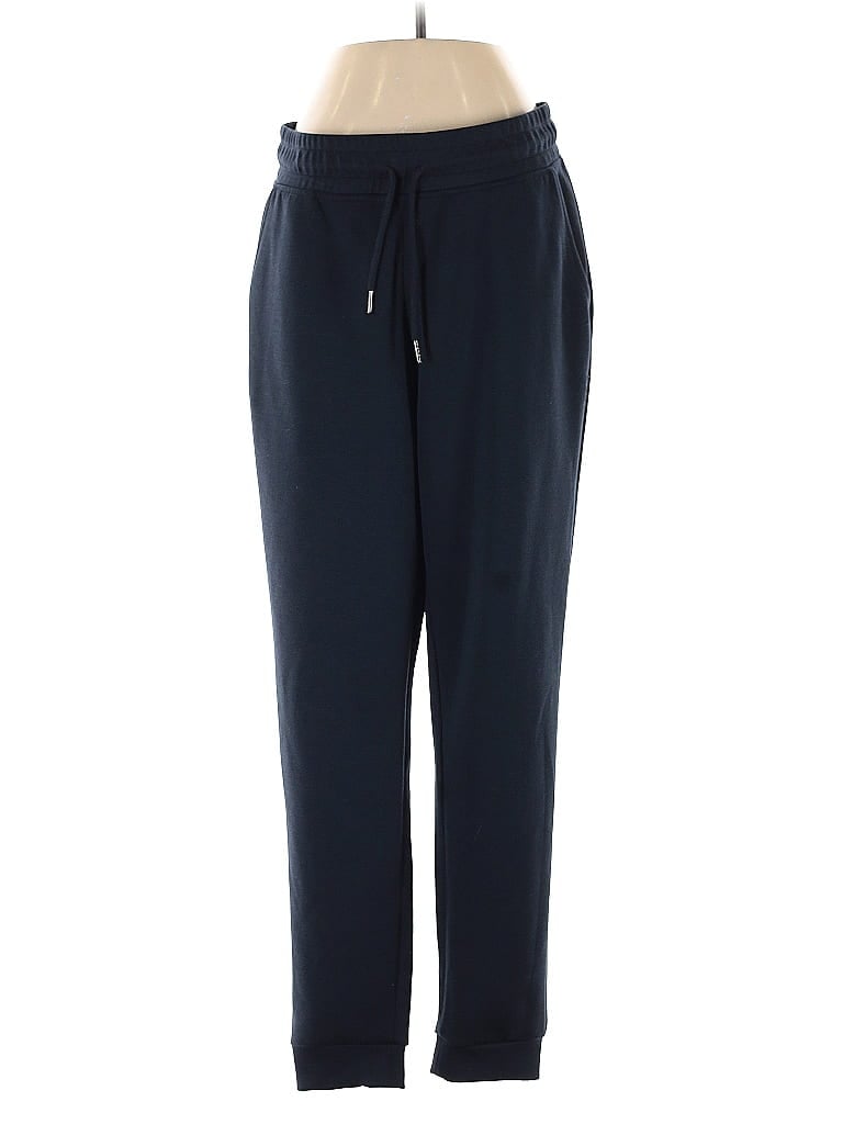 Pre-owned H By Halston Casual Pants In Blue