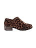 Mata Animal Print Brown Flats Size 8 - photo 1
