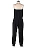 Joie 100% Polyester Solid Black Jumpsuit Size S - photo 2