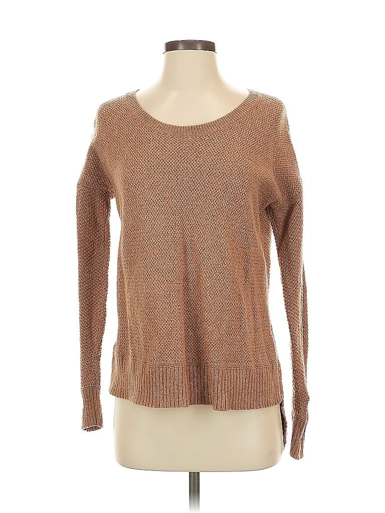 Pre-owned Madewell Pullover Sweater In Brown