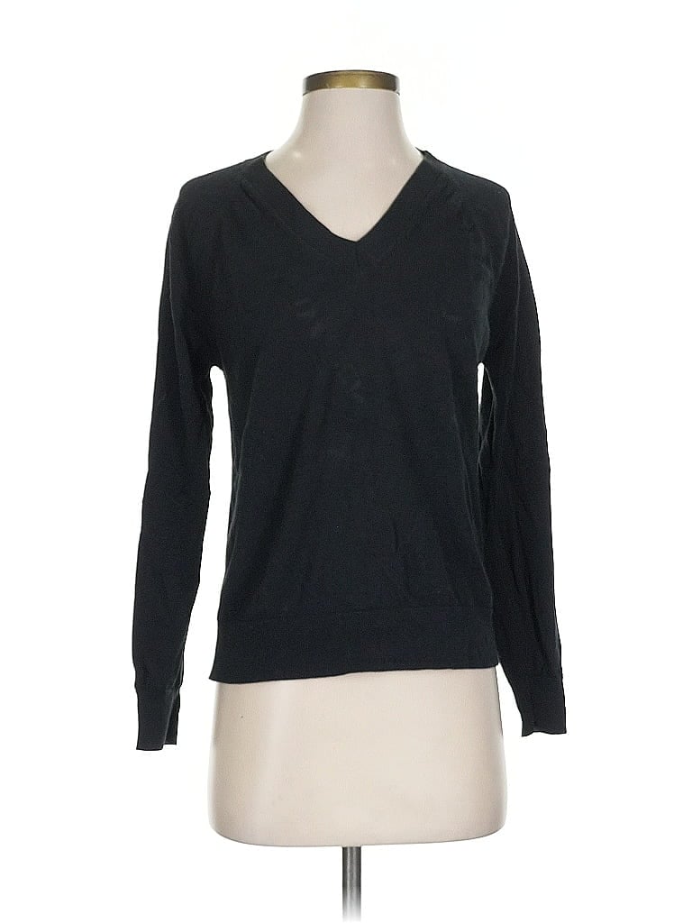 Pre-owned Banana Republic Factory Store Pullover Sweater In Black