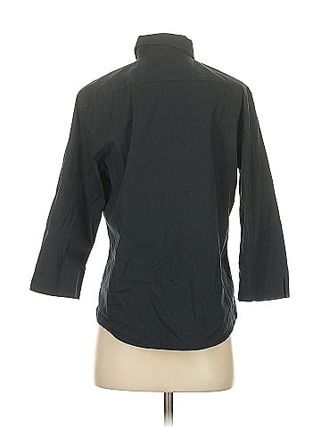 Faconnable 3/4 Sleeve Button-Down Shirt (view 2)