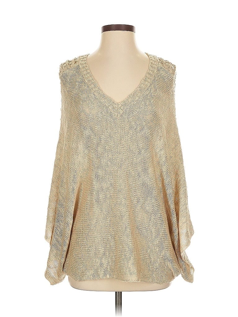 Kye Mi Sleeveless Blouse In Gold