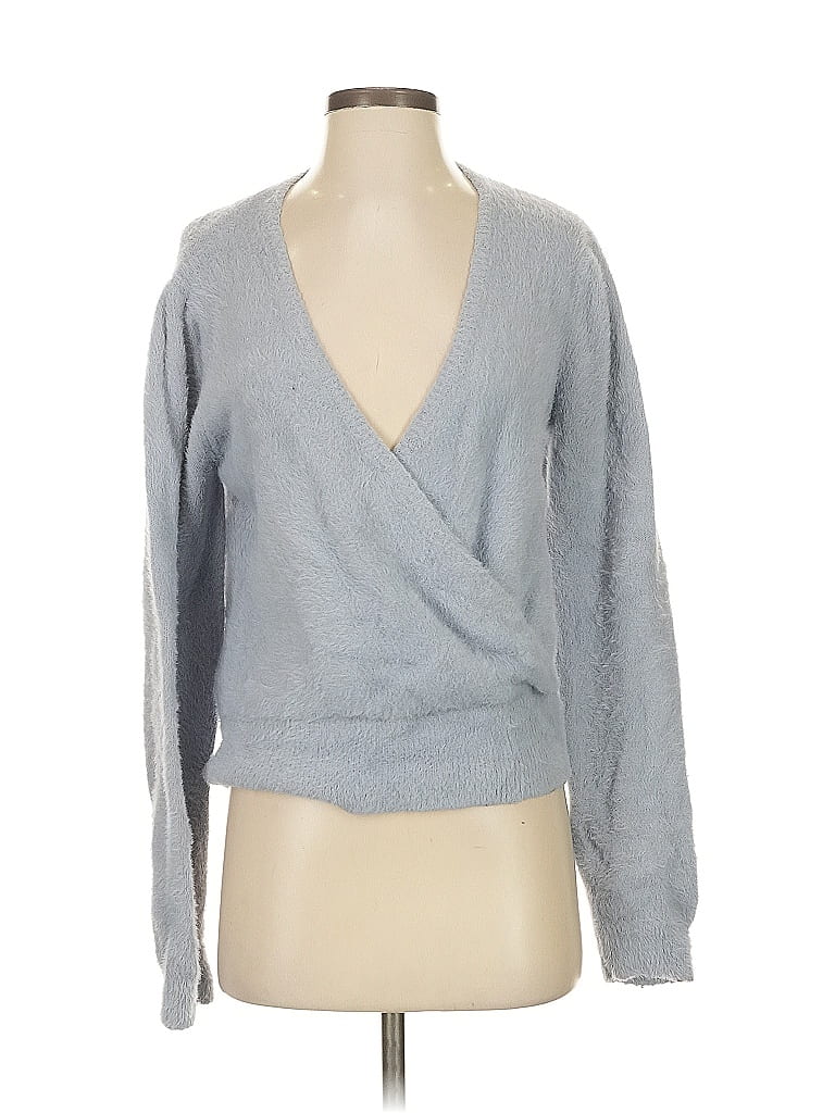 Pre-owned Astr Pullover Sweater In Gray