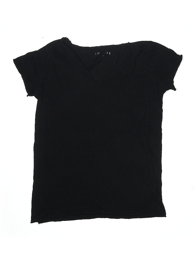Click to view more detailed imagery on our partner's website Pre-owned Zadig & Voltaire Kids' Short Sleeve T-shirt In Black