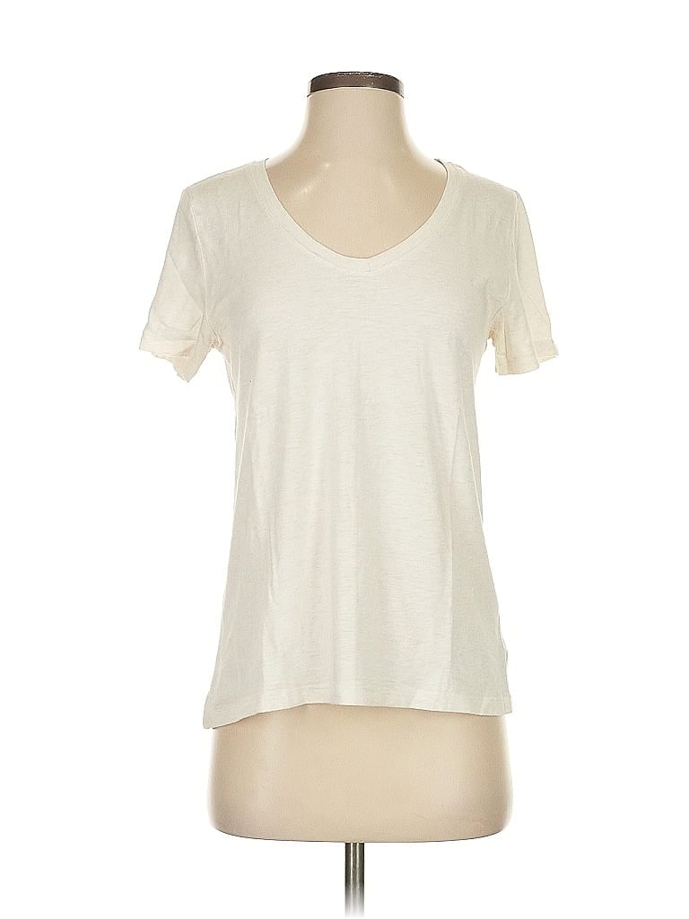 Pre-owned Aerie Short Sleeve T-shirt In White