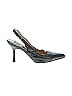 Valerie Stevens Gray Blue Heels Size 6 - photo 1
