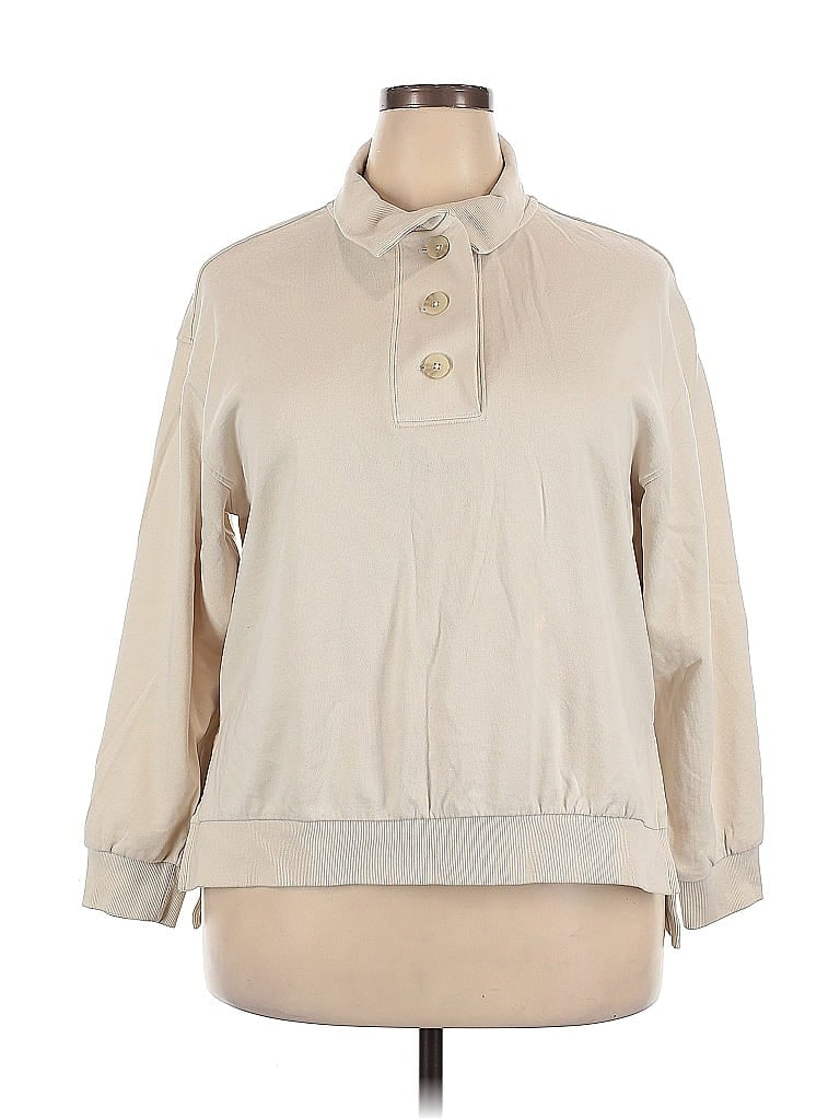 Pre-owned Sonoma Goods For Life Sweatshirt In Brown