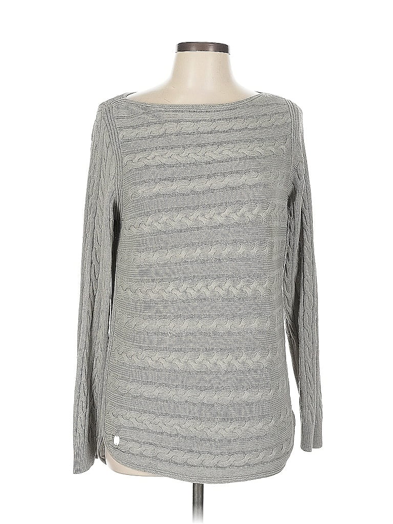 Pre-owned Polo Ralph Lauren Pullover Sweater In Gray