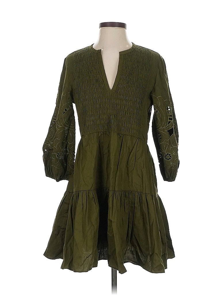 Pre-owned Sachin & Babi Casual Dress In Green