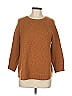 J.Crew Collection 100% Cashmere Solid Brown Cashmere Pullover Sweater Size M - photo 1