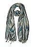 Unbranded Teal Silver Scarf One size - photo 1