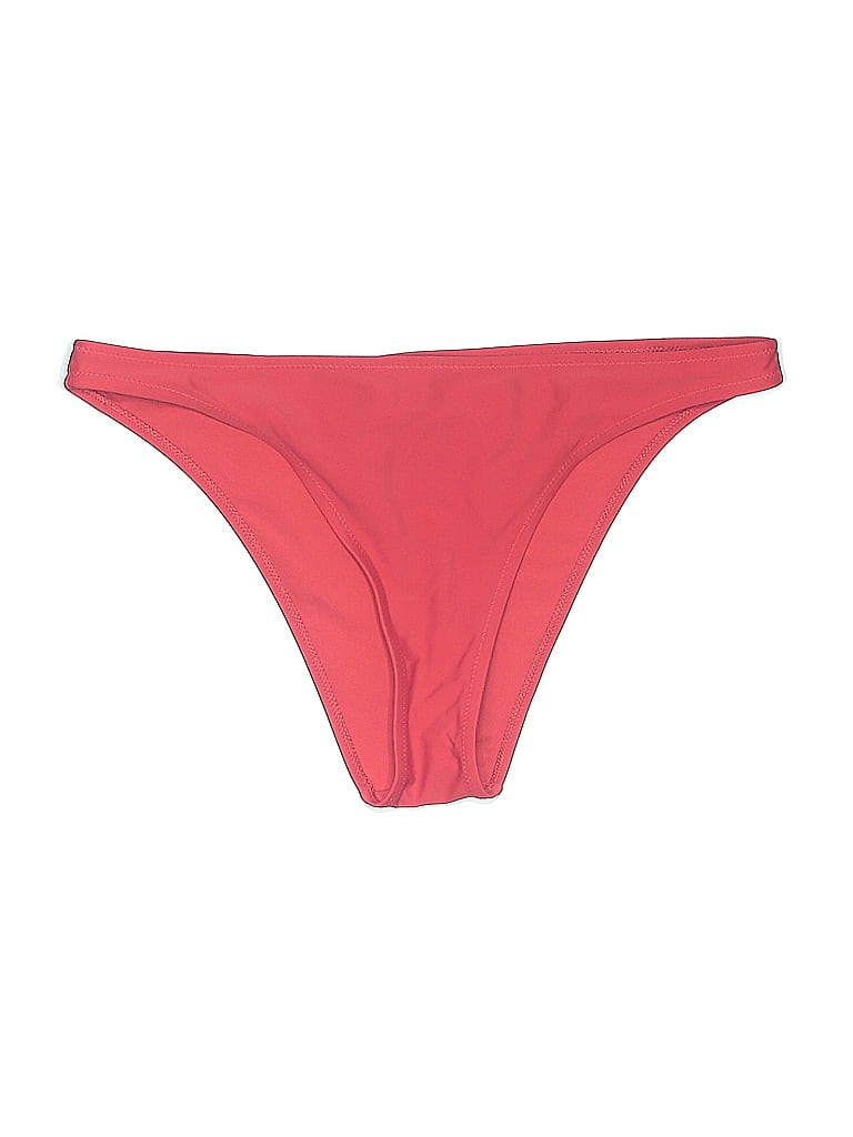 Pre-owned Aerie Swimsuit Bottoms In Red