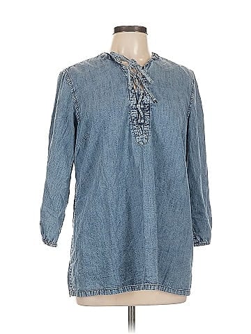 Ruff Hewn 3/4 Sleeve Blouse (view 1)
