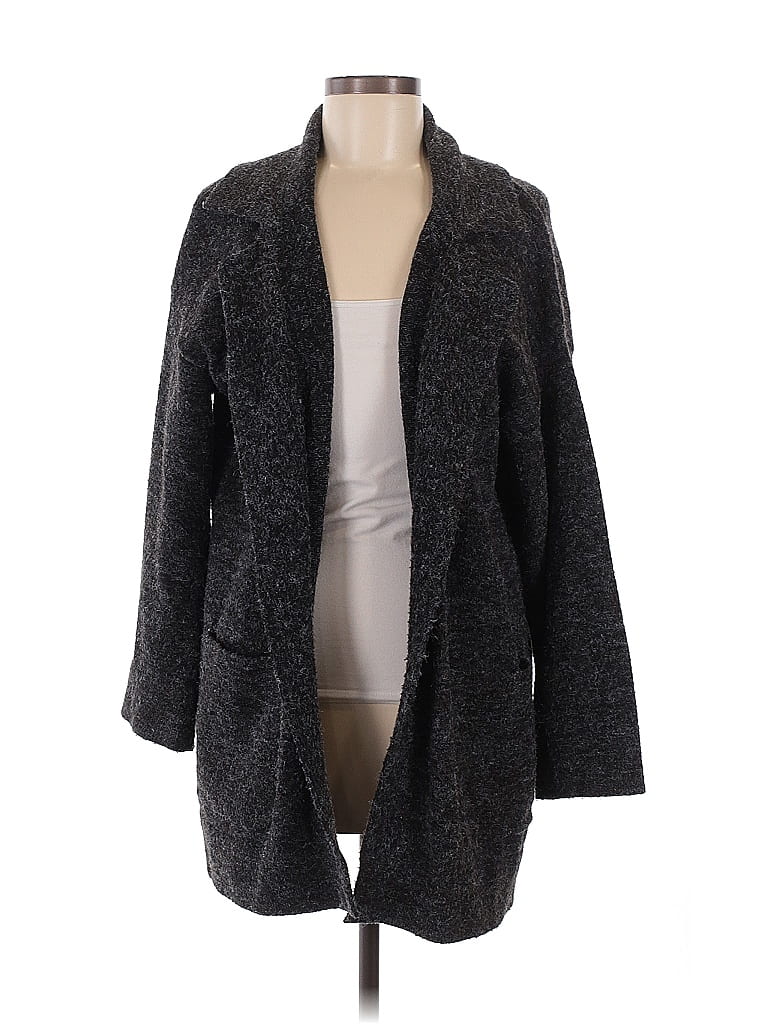 Pre-owned Thread & Supply Cardigan Sweater In Gray