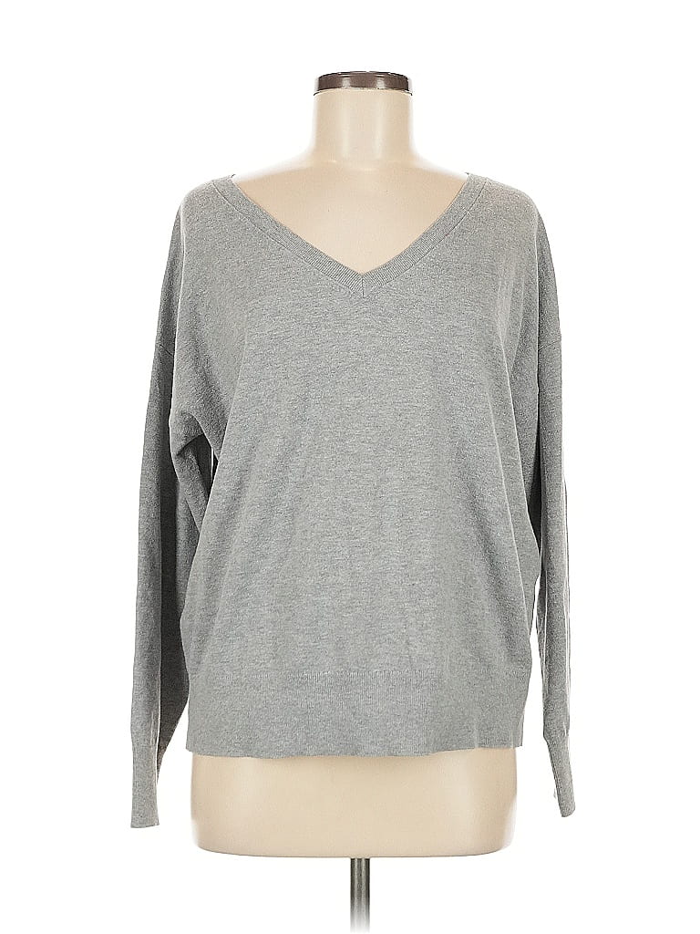 Pre-owned Old Navy Pullover Sweater In Gray