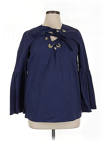 MICHAEL Michael Kors Long Sleeve Blouse (view 1)