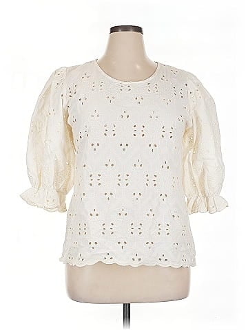 Solitaire 3/4 Sleeve Blouse (view 1)