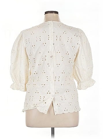 Solitaire 3/4 Sleeve Blouse (view 2)