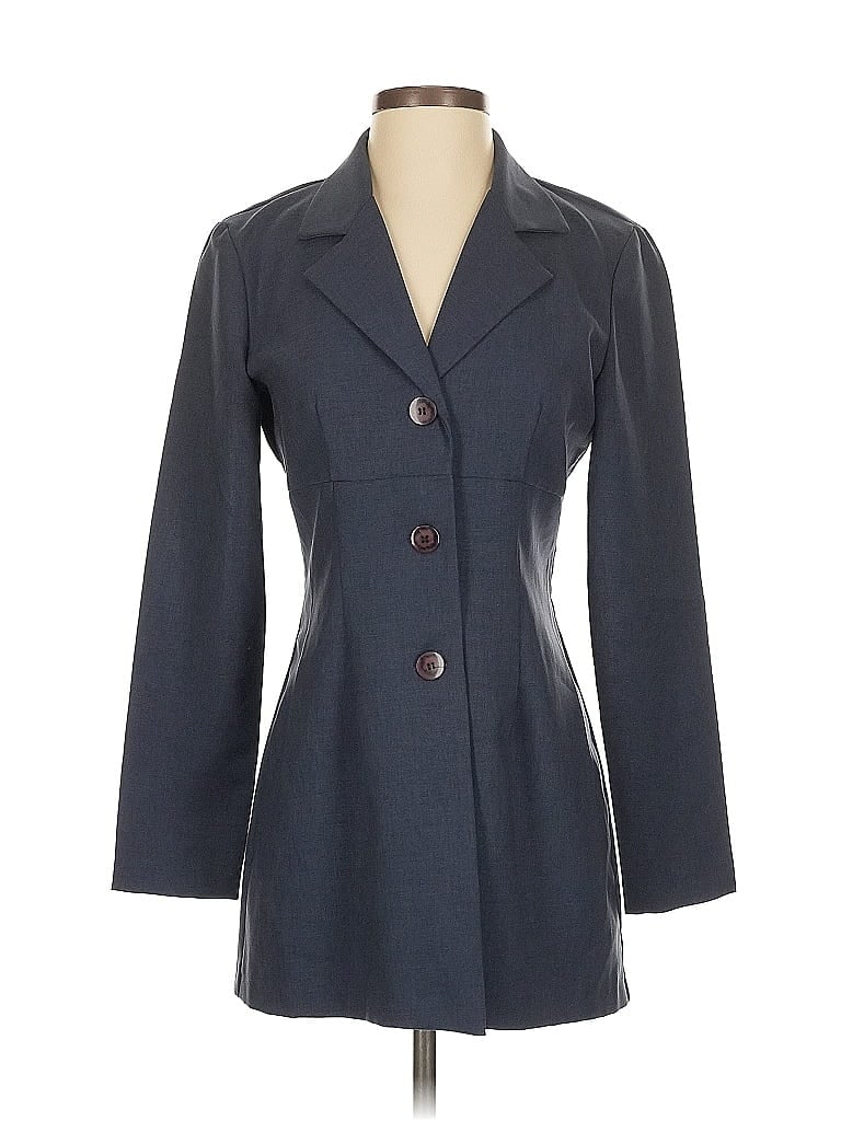Pre-owned La Belle Coat In Blue