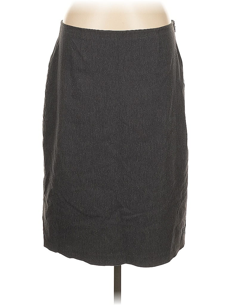 Pre-owned Express Casual Skirt In Gray