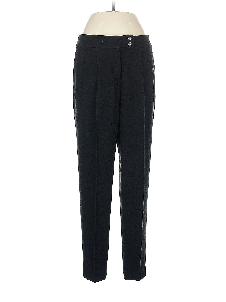 Pre-owned Rachel Zoe Wool Pants In Black