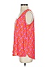 Escapada 100% Rayon Orange Sleeveless Blouse Size S - photo 5