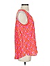 Escapada 100% Rayon Orange Sleeveless Blouse Size S - photo 4