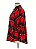 Terra & Sky Plaid Red 3/4 Sleeve Button-Down Shirt Size 2X - photo 4
