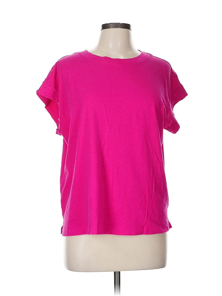 Pre-owned Assorted Brands Short Sleeve T-shirt In Pink