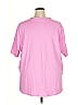 Isaac Mizrahi LIVE! 100% Cotton Pink Short Sleeve T-Shirt Size 4X - photo 2