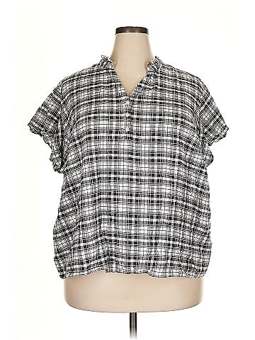 Candace Cameron Bure Short Sleeve Blouse (view 1)