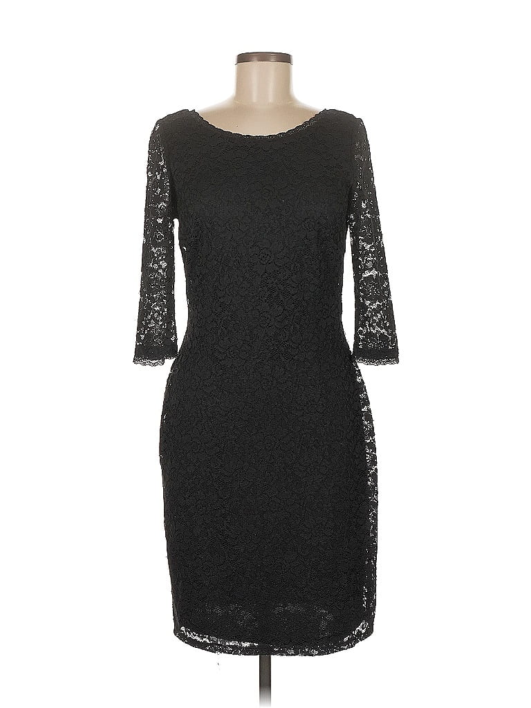 Click to view more detailed imagery on our partner's website Pre-owned Eliza J Cocktail Dress In Black