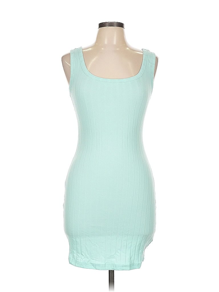 Pre-owned Shein Casual Dress In Blue