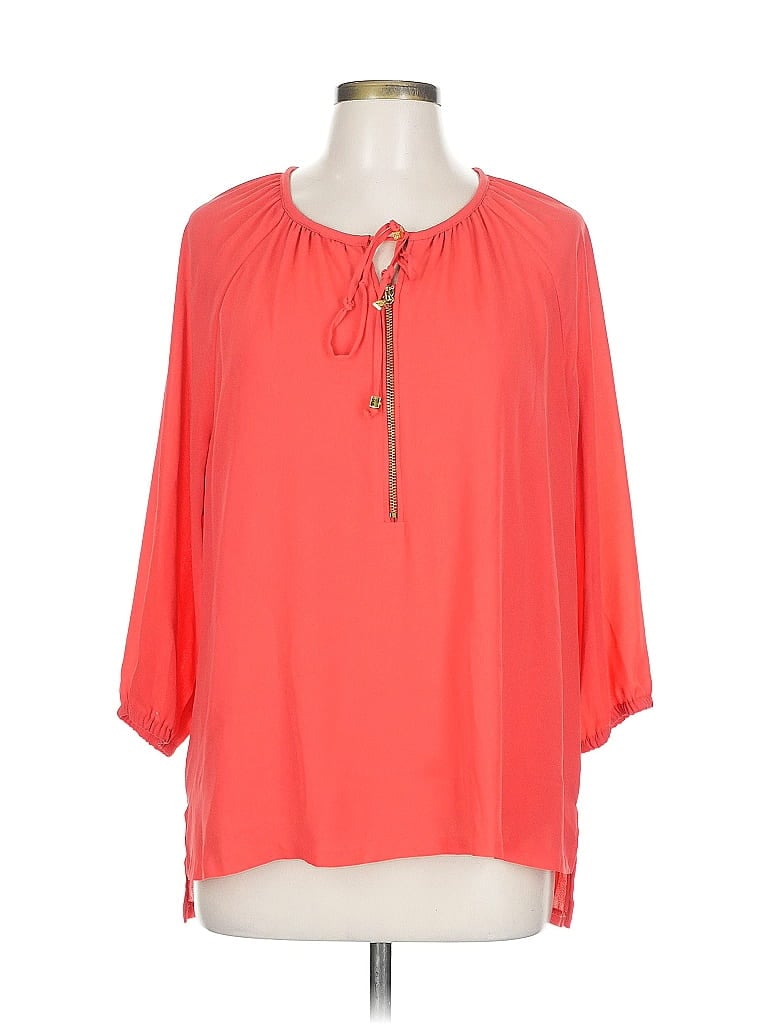MICHAEL MICHAEL KORS Pre-owned 3/4 Sleeve Blouse In Orange