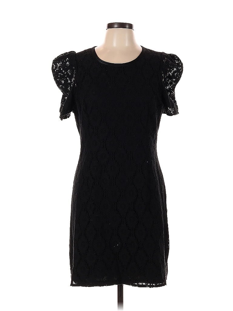 Click to view more detailed imagery on our partner's website Pre-owned Sharagano Cocktail Dress In Black