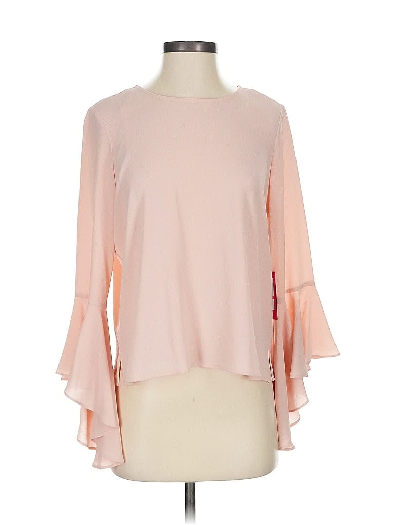 Vince Camuto 3/4 Sleeve T-shirt In Pink