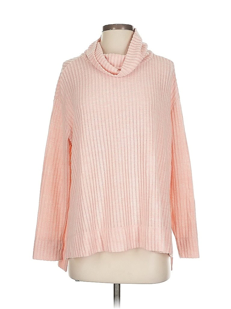 Pre-owned Maeve By Anthropologie Turtleneck Sweater In Pink