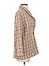 MNG Plaid Tan Blazer Size XS - photo 4