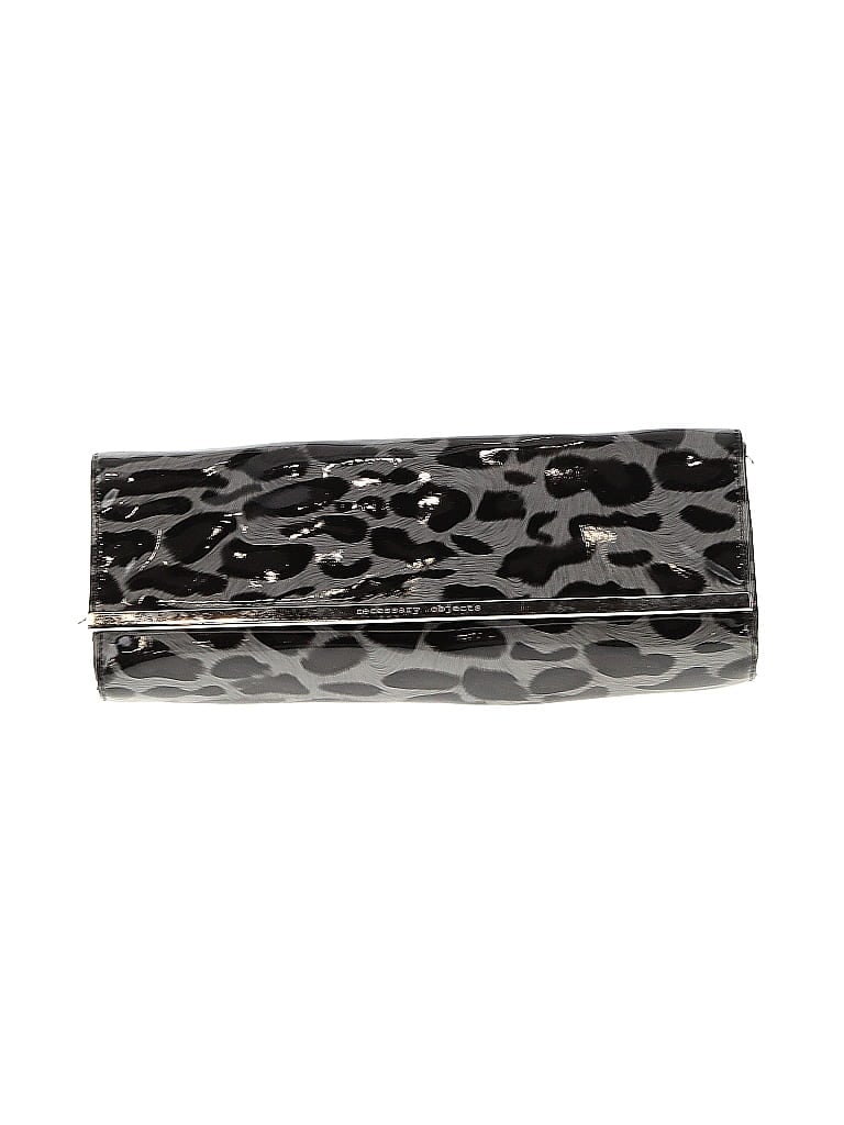 Pre-owned Necessary Objects Clutch In Gray