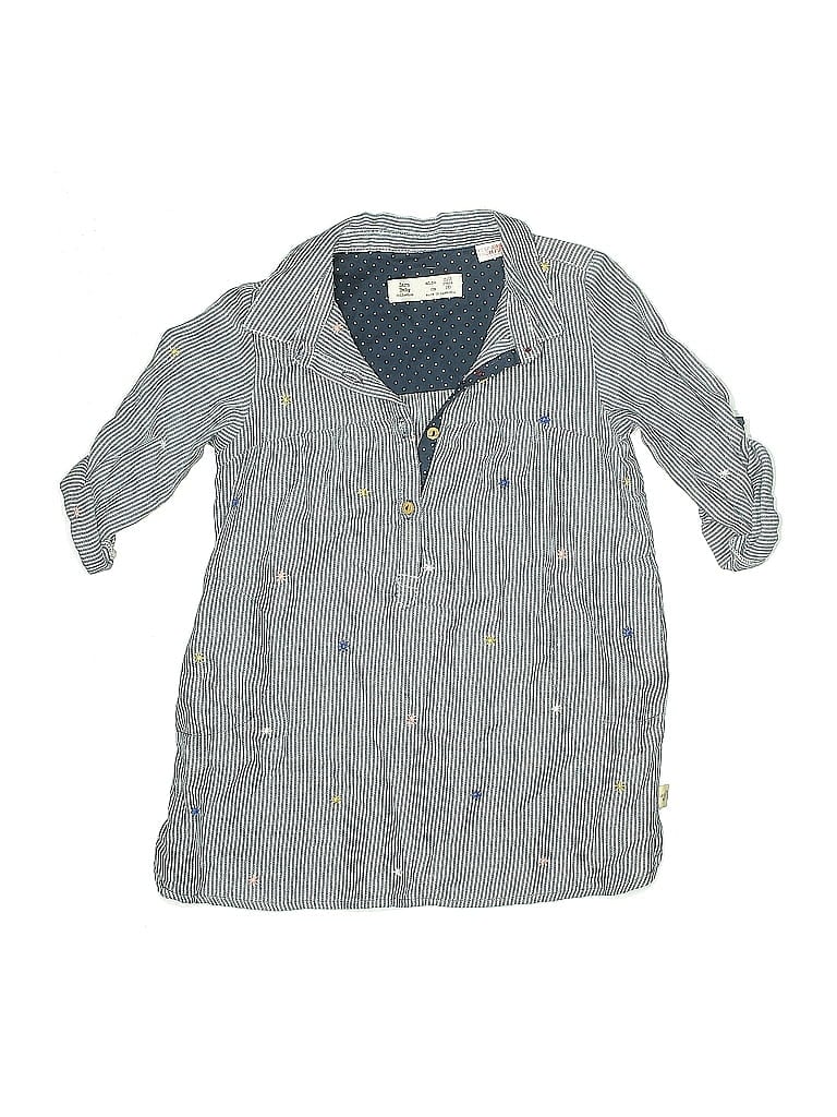 Pre-owned Zara Baby Kids' Dress In Gray