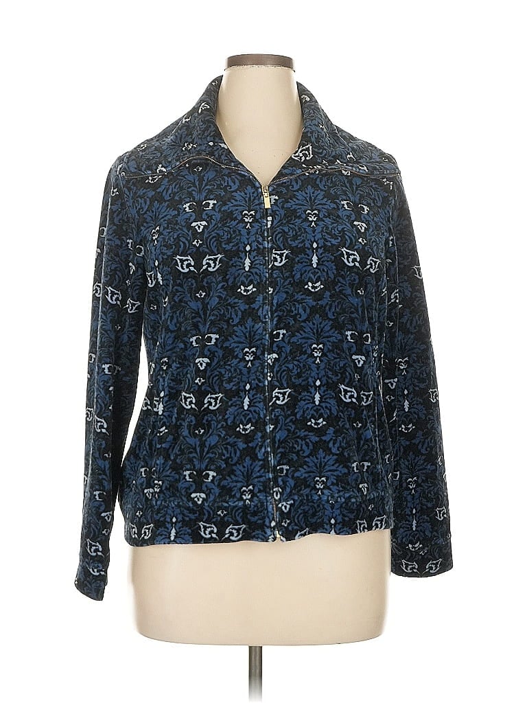 Click to view more detailed imagery on our partner's website Pre-owned Charter Club Jacket In Blue