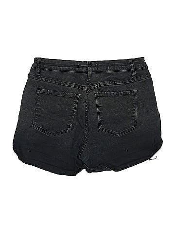 Klique B Denim Shorts (view 2)