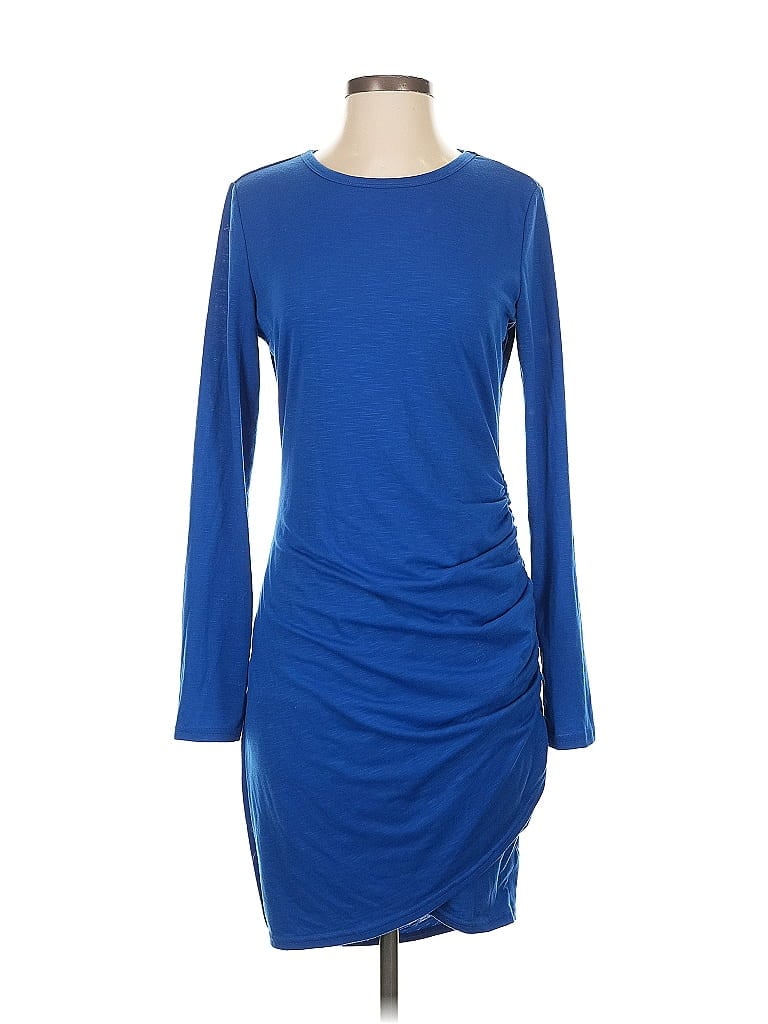 Pre-owned Btfbm Casual Dress In Blue