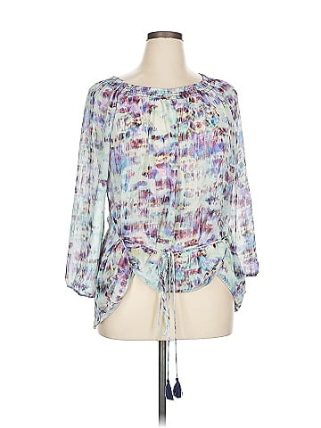 Daisy Fuentes 3/4 Sleeve Blouse (view 1)
